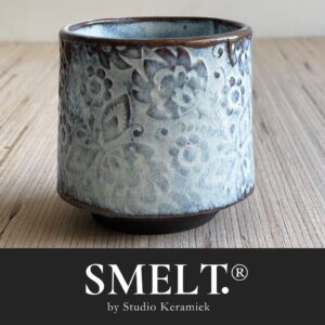 SMELT Night is white satin glazuur