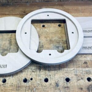 Inleg bats 'Julius' draaiplankjes-Over The wheel